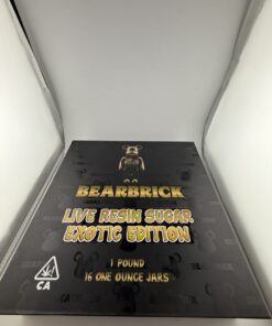 Bearbrick Live Resin sugar